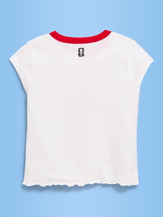 Image number 2 showing, FIFA World Cup 26™ Canada Smocked Graphic T-Shirt for Girls