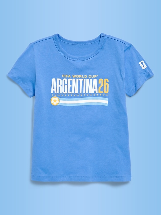 Image number 2 showing, FIFA World Cup 26™ Argentina Graphic T-Shirt for Girls