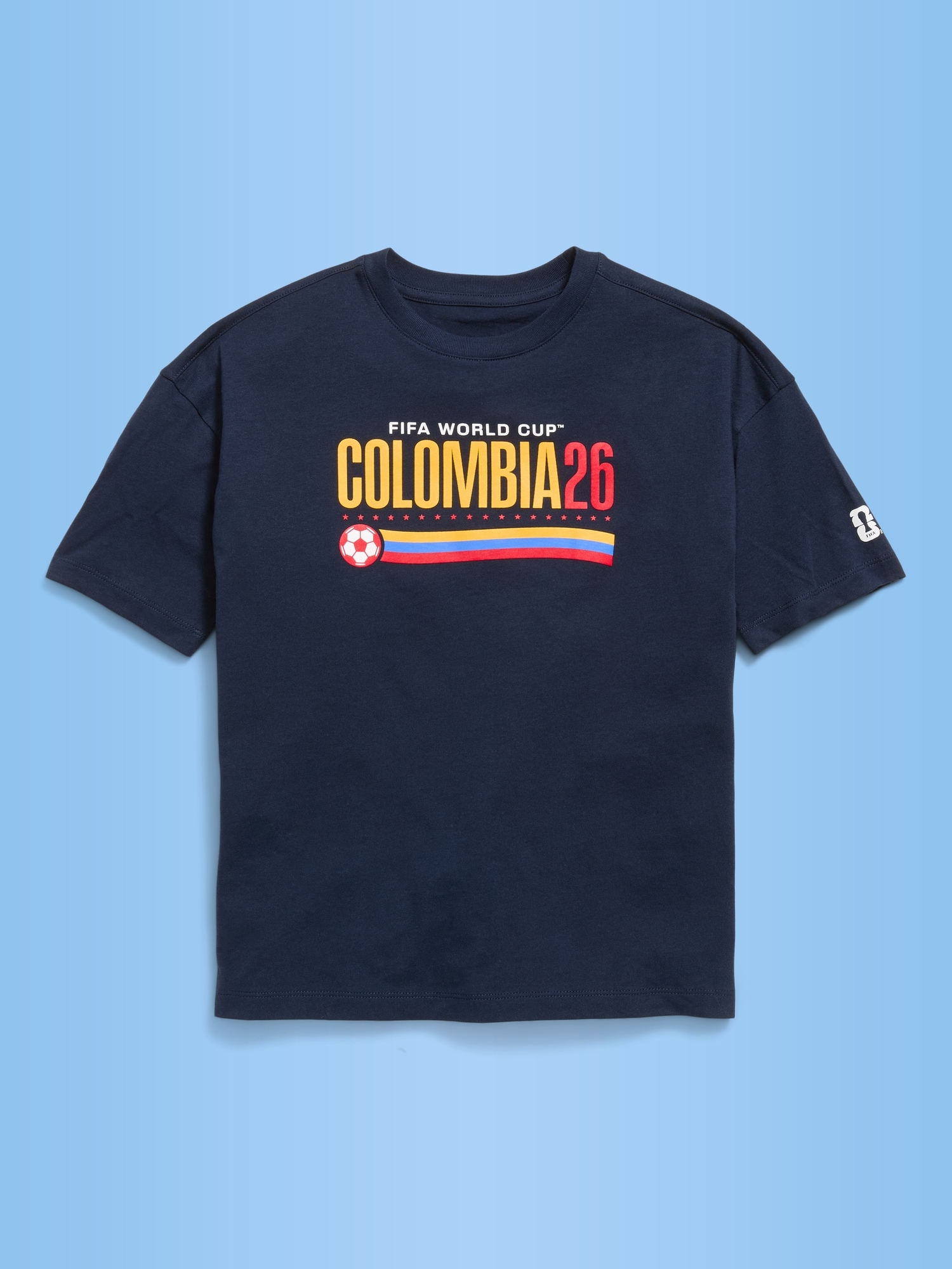 FIFA World Cup 26™ Colombia Oversized Graphic T-Shirt for Boys