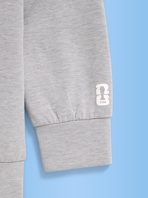 Image number 3 showing, FIFA World Cup 26™ Brazil Dynamic Fleece Collared Graphic Sweatshirt for Kids