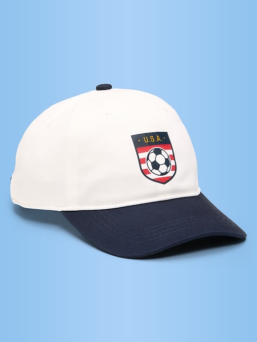Image number 2 showing, FIFA World Cup 26™ USA Baseball Hat for Kids