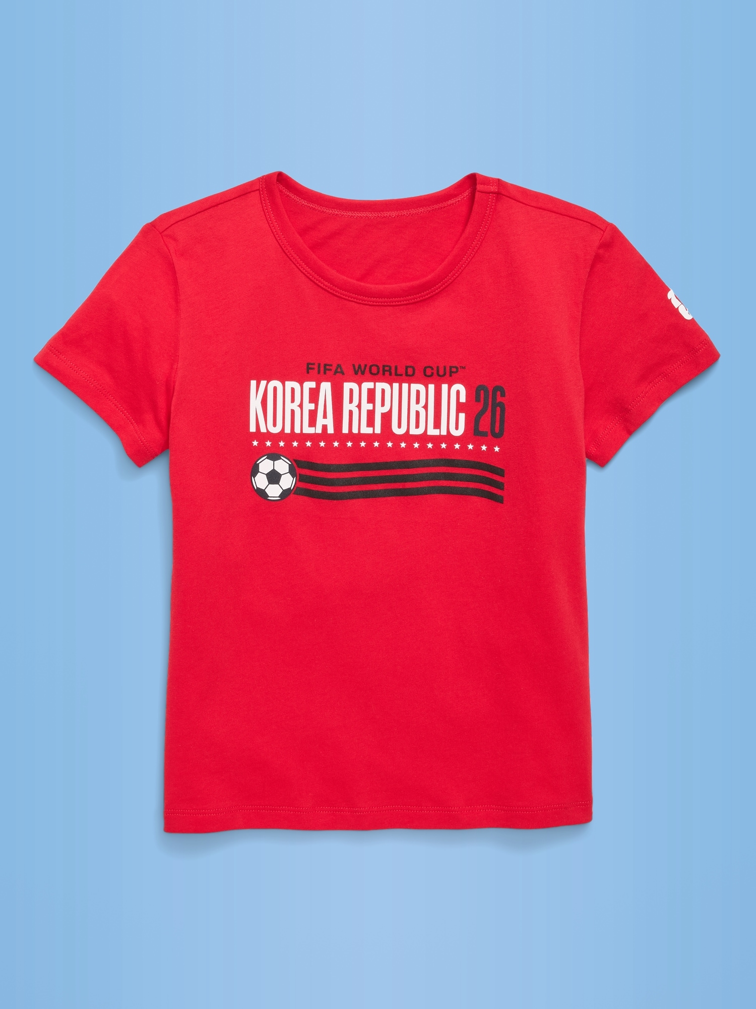FIFA World Cup 26™ Korea Republic Graphic T-Shirt for Girls