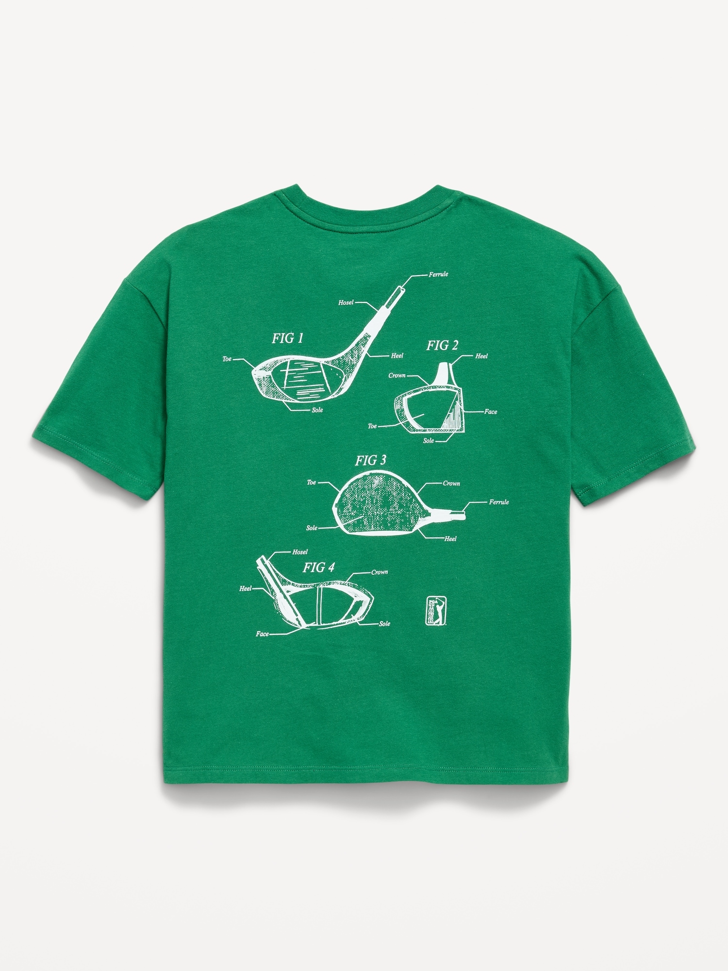 PGA TOUR™ Oversized Gender-Neutral Graphic T-Shirt for Kids