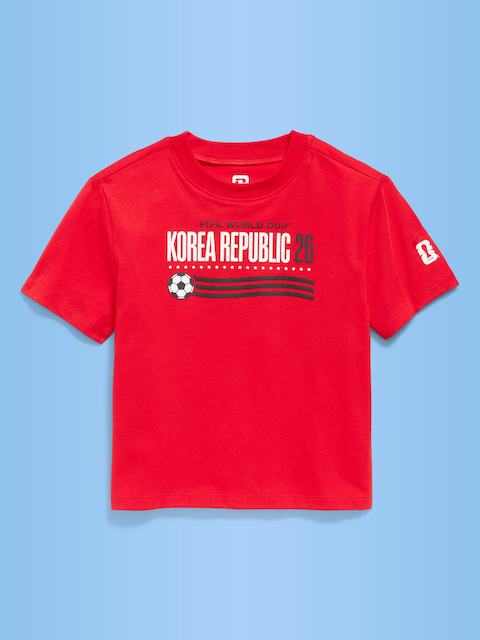 FIFA World Cup 26™ Korea Republic Oversized Unisex Graphic T-Shirt for Toddler