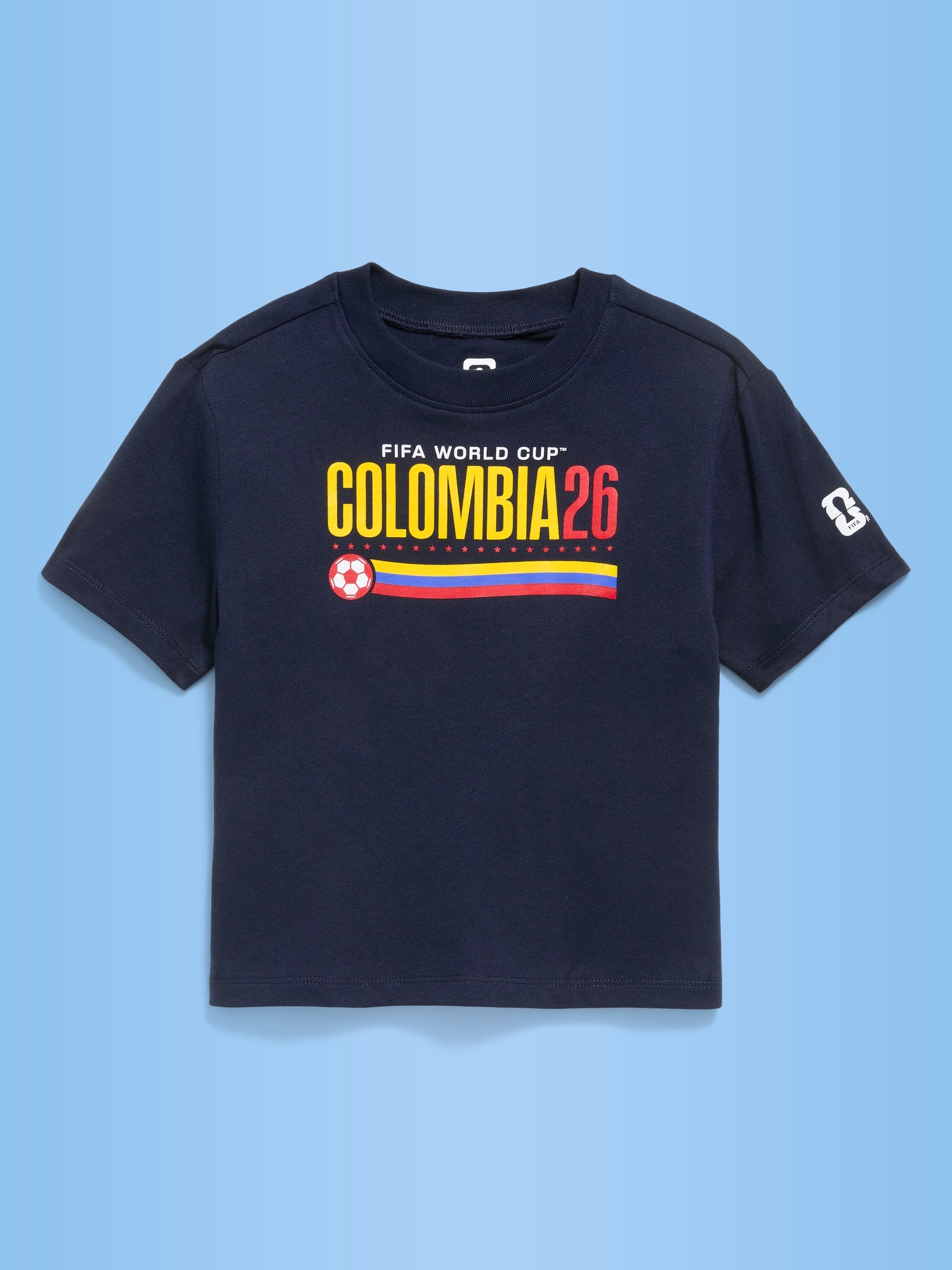 FIFA World Cup 26™ Colombia Oversized Unisex Graphic T-Shirt for Toddler