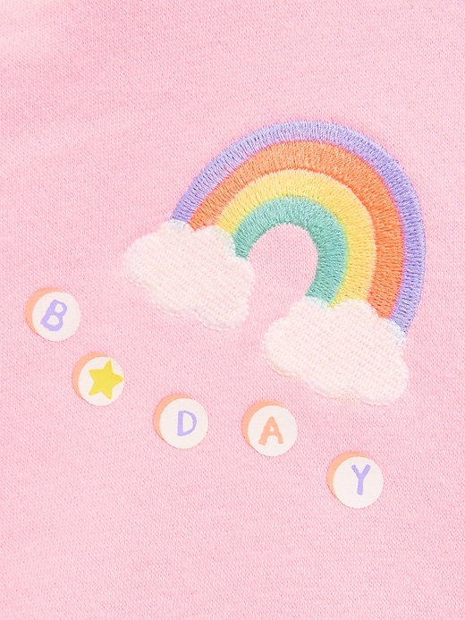 Image number 4 showing, Embroidered Graphic Sweatshirt and Tutu Skirt Set for Toddler Girls