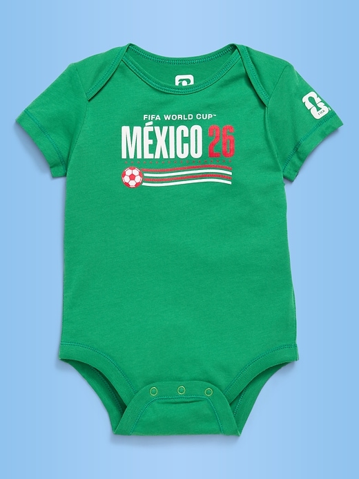Image number 1 showing, FIFA World Cup 26™ Mexico Graphic Bodysuit for Baby