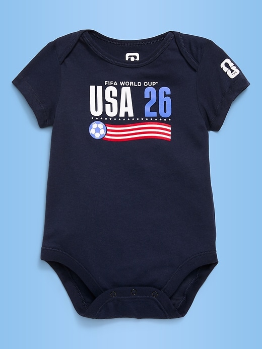 Image number 1 showing, FIFA World Cup 26™ USA Graphic Bodysuit for Baby