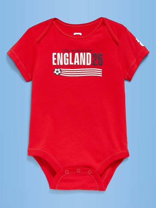 Image number 1 showing, FIFA World Cup 26™ England Graphic Bodysuit for Baby