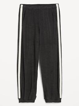 Mid-Rise Terry Cloth Harem Pants - image 3