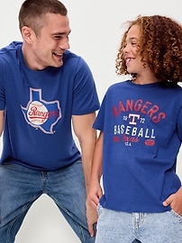 Image number 4 showing, Texas Rangers Gender-Neutral T-Shirt for Kids