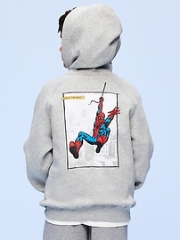 Image number 1 showing, Old Navy x Marvel Spider-Man Oversized Pullover Hoodie for Boys