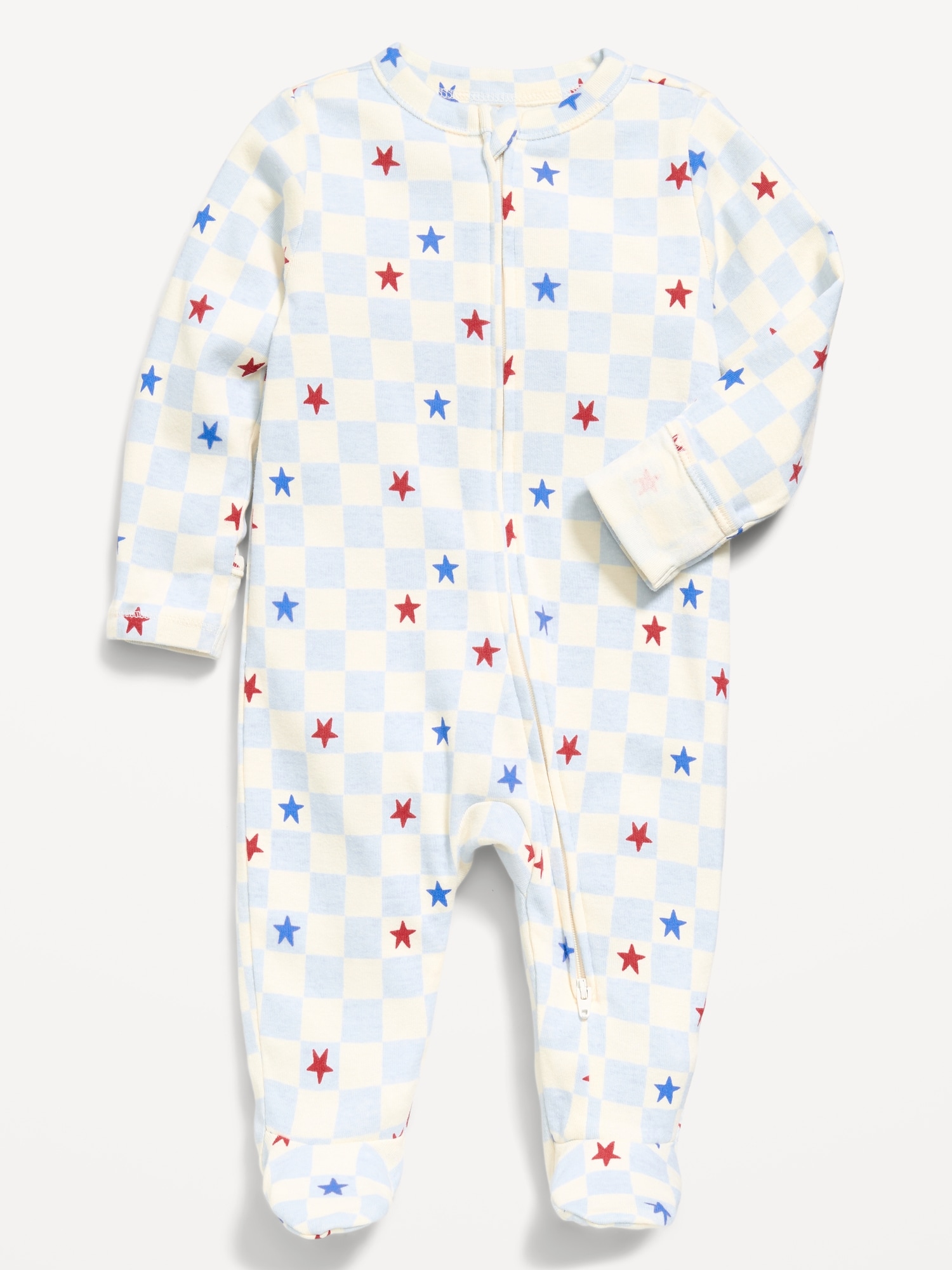 2-Way-Zip Sleep & Play Footed One-Piece for Baby