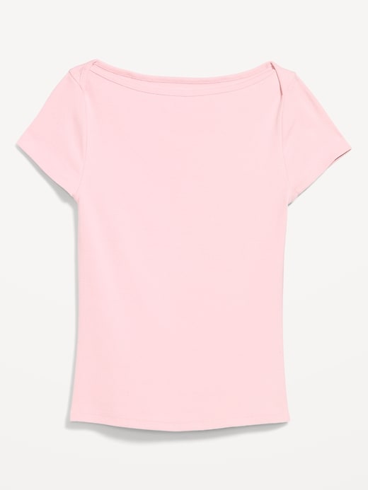 Image number 3 showing, Snug Boatneck T-Shirt