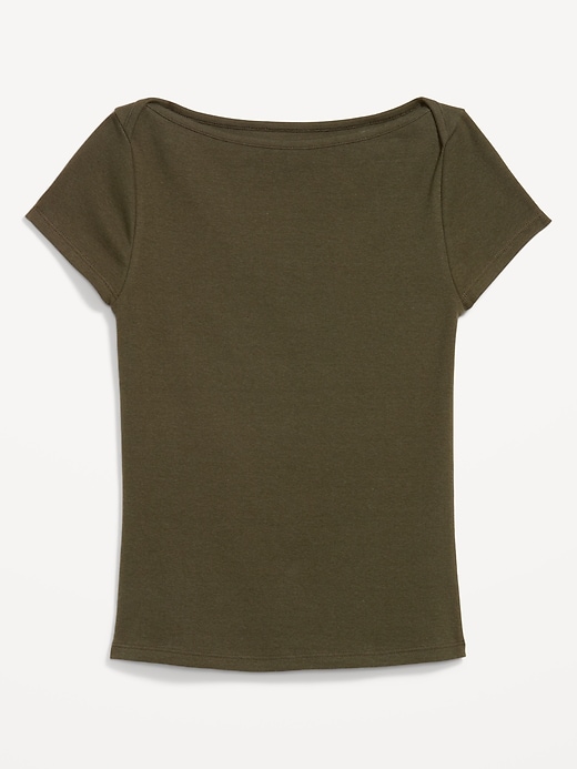 Image number 3 showing, Snug Boatneck T-Shirt