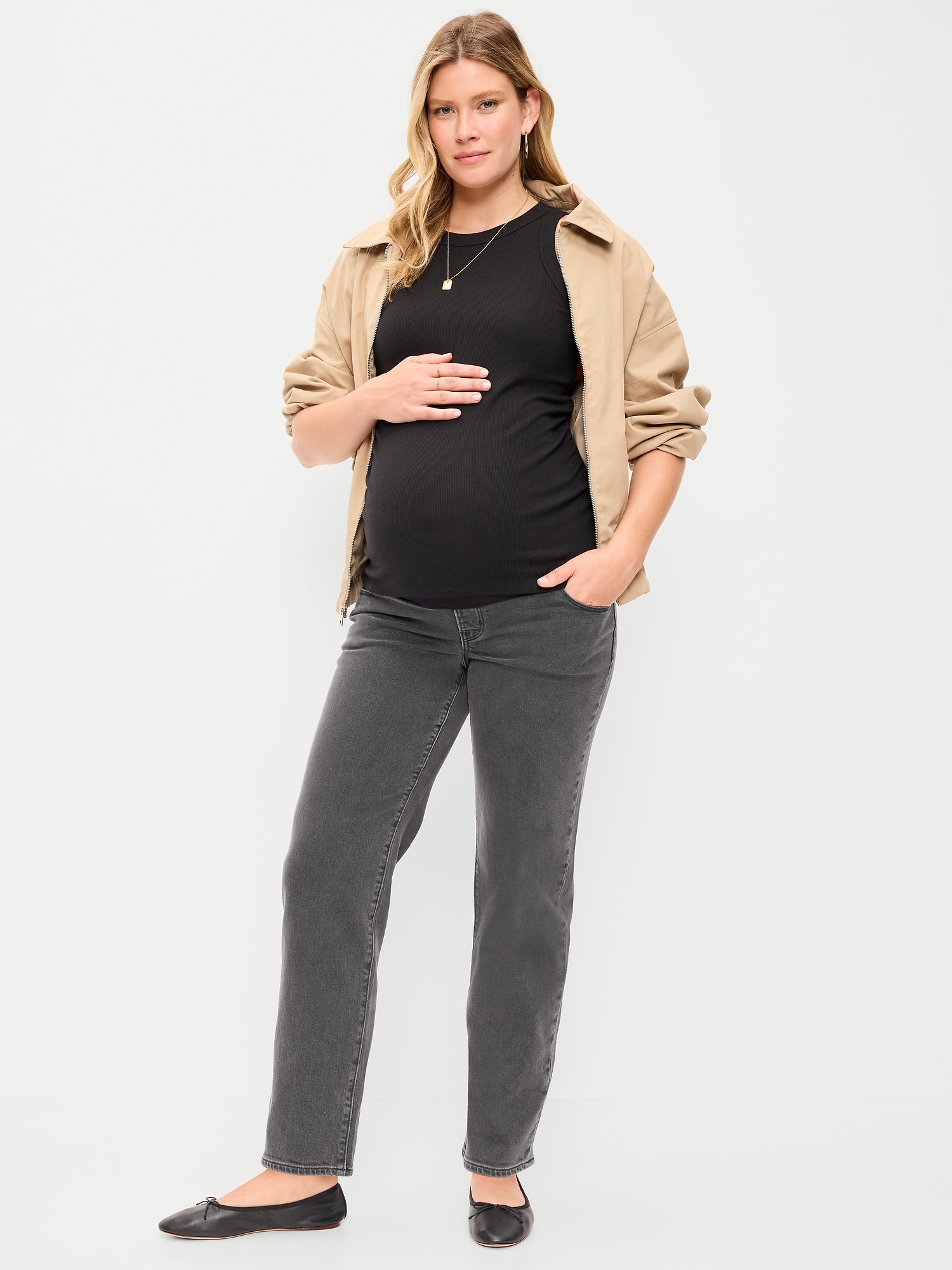 Maternity Full Panel OG Loose Jeans
