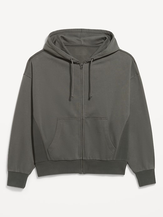 Image number 2 showing, Oversized Heavyweight Full-Zip Rotation Hoodie