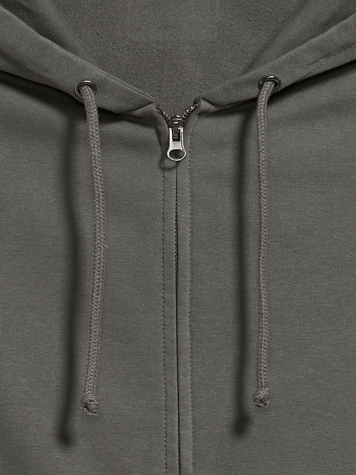 Image number 3 showing, Oversized Heavyweight Full-Zip Rotation Hoodie