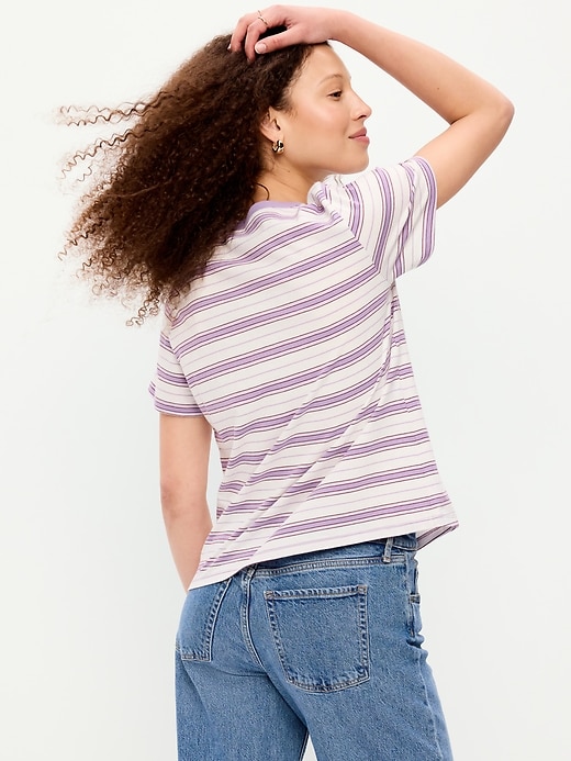 Image number 2 showing, EveryWear Crew-Neck Striped T-Shirt