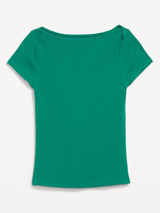 Image number 3 showing, Snug Boatneck T-Shirt