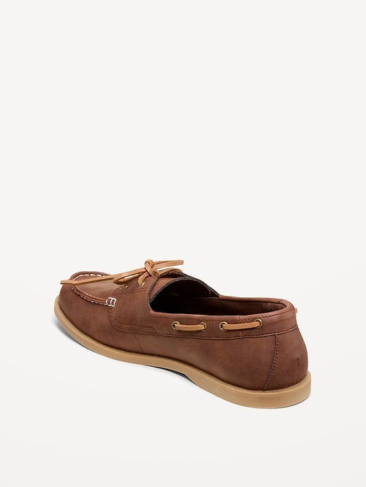 Image number 4 showing, Faux-Suede Boat Shoes for Men