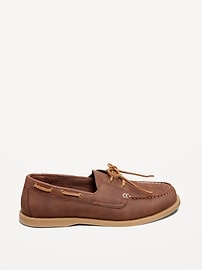 Image number 3 showing, Faux-Suede Boat Shoes for Men