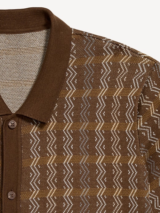 Image number 5 showing, Short-Sleeve Sweater Shirt