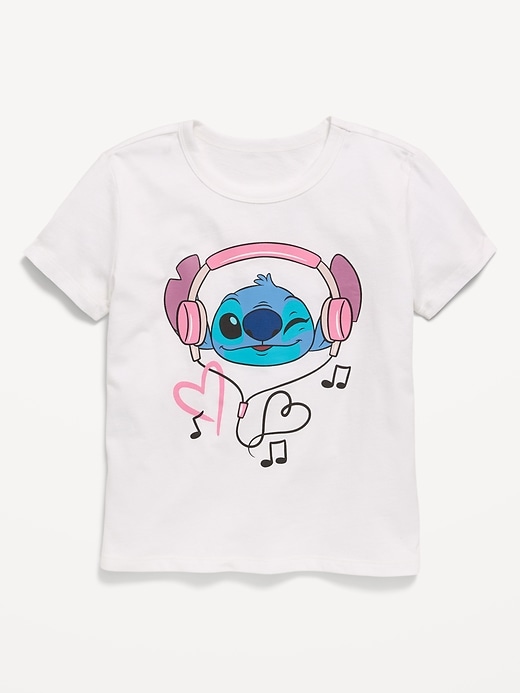 Image number 1 showing, Disney© Stitch Graphic T-Shirt for Girls