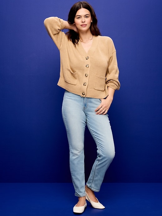 Image number 8 showing, High-Waisted Wow Straight Ankle Jeans