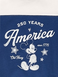 Image number 5 showing, Old Navy x Disney Mickey Mouse Football-Style T-Shirt for Girls