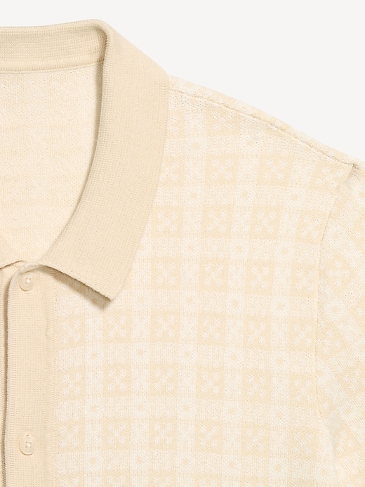 Image number 5 showing, Short-Sleeve Sweater Shirt