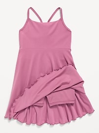 Image number 4 showing, StudioSmooth Sleeveless Athletic Dress for Girls