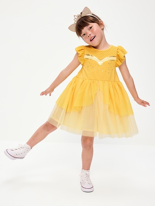 Image number 1 showing, Disney© Short-Sleeve Princess Tutu Dress for Toddler Girls