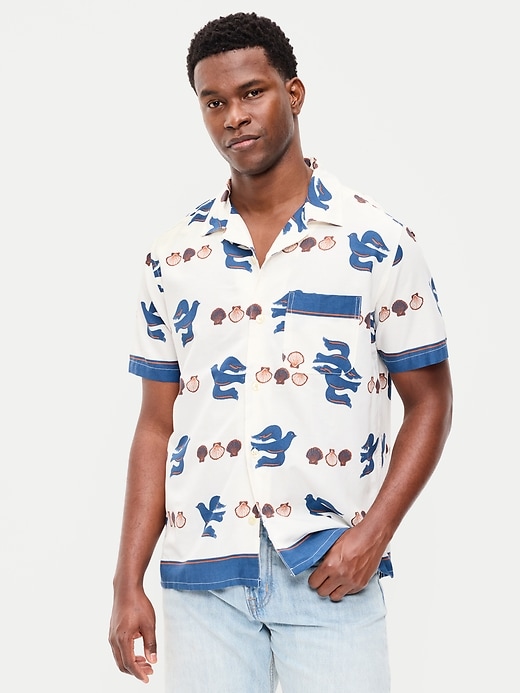 Image number 1 showing, Short-Sleeve Camp Shirt