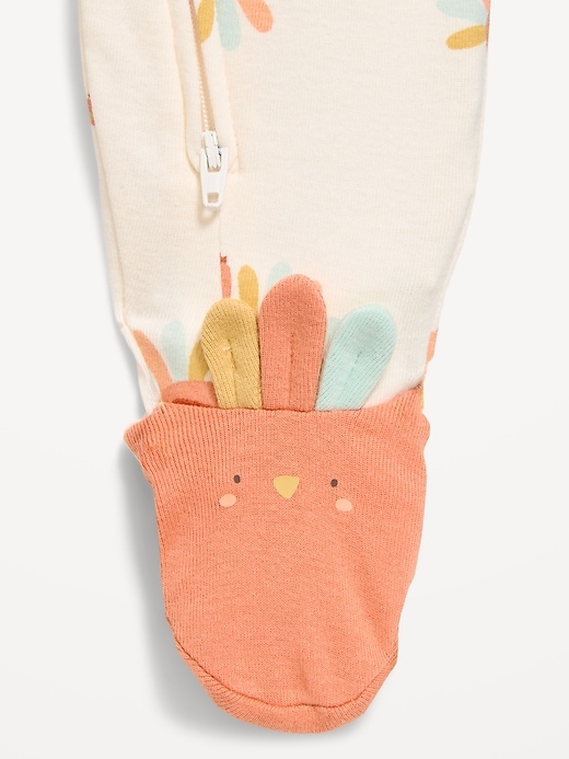 Image number 2 showing, 2-Way-Zip Sleep & Play Footed One-Piece for Baby