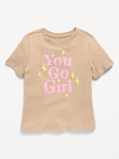 Short-Sleeve Graphic T-Shirt for Toddler Girls