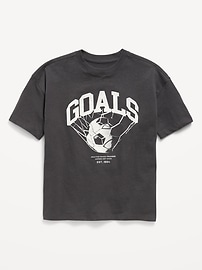 Image number 1 showing, Oversized Graphic T-Shirt for Boys