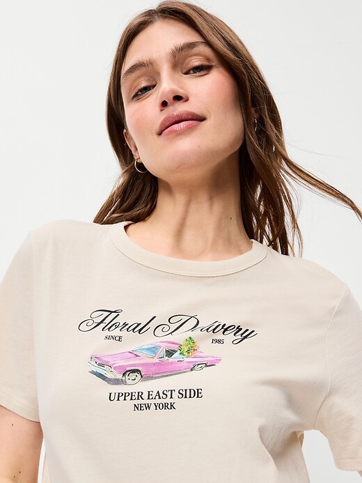Image number 3 showing, EveryWear Crew-Neck Graphic T-Shirt