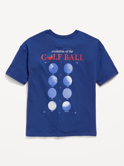 PGA TOUR™ Oversized Gender-Neutral Graphic T-Shirt for Kids