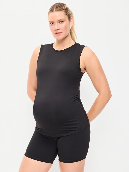 Image number 1 showing, Maternity StudioSmooth Fitted Jersey Tank Top