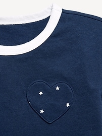 Image number 2 showing, Softest Short-Sleeve Pocket T-Shirt for Girls