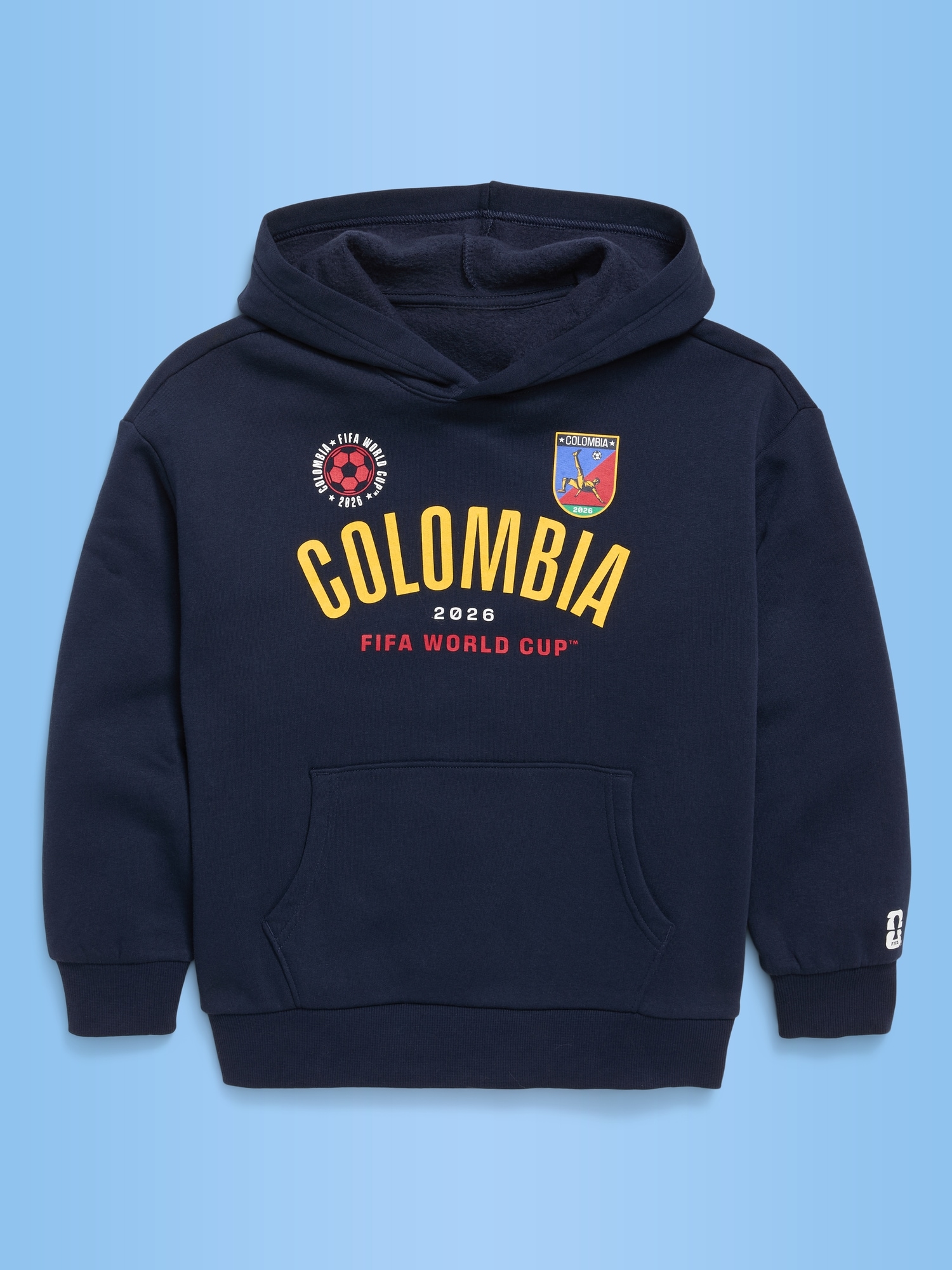 FIFA World Cup 26™ Colombia Oversized Pullover Hoodie for Boys