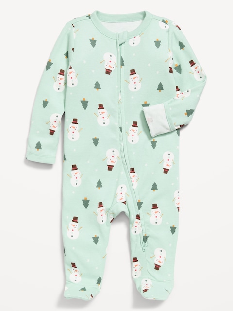 2-Way-Zip Sleep & Play Footed One-Piece for Baby