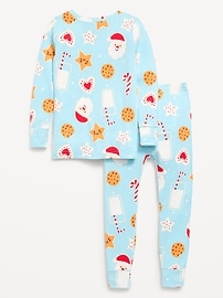 Image number 2 showing, Cozy Printed Snug-Fit Pajama Set for Toddler & Baby