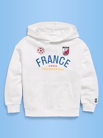 Image number 1 showing, FIFA World Cup 26™ France Oversized Pullover Hoodie for Boys