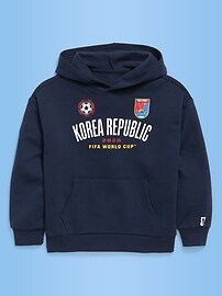 Image number 1 showing, FIFA World Cup 26™ Korea Republic Oversized Pullover Hoodie for Boys