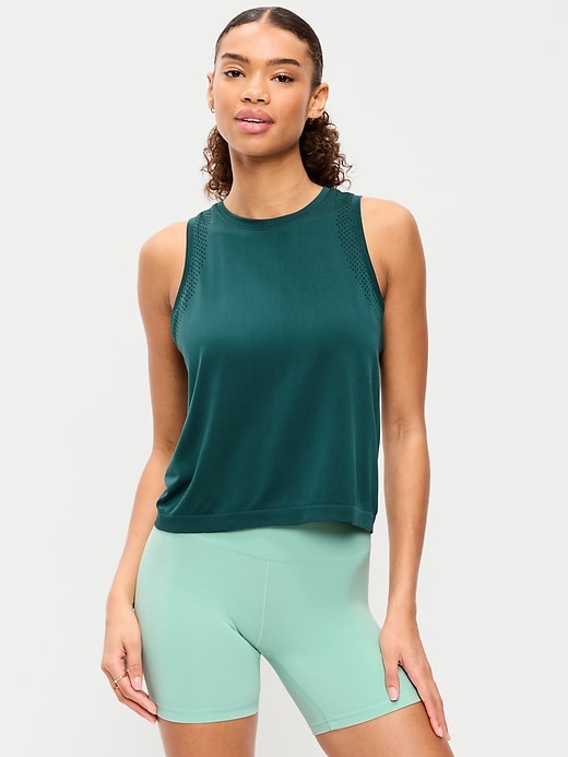 Image number 1 showing, Fluid Seamless Loose Tank Top