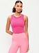 Seamless Fitted High-Neck Crop Top - image 2