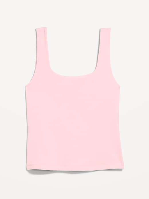 Image number 4 showing, Hug Double-Layer Scoop-Neck Tank Top