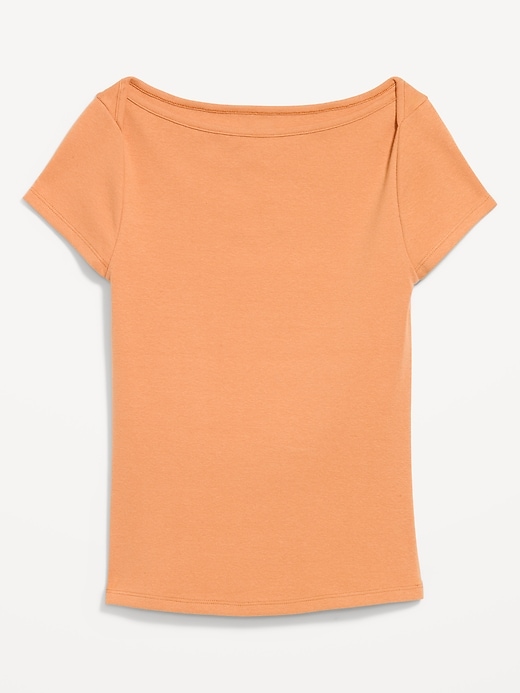Image number 3 showing, Snug Boatneck T-Shirt